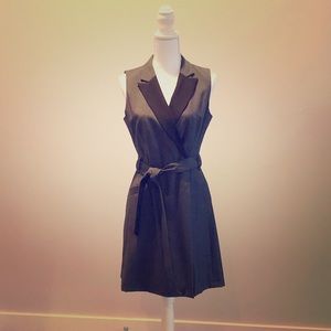 Calvin Klein Faux Wrap Dress